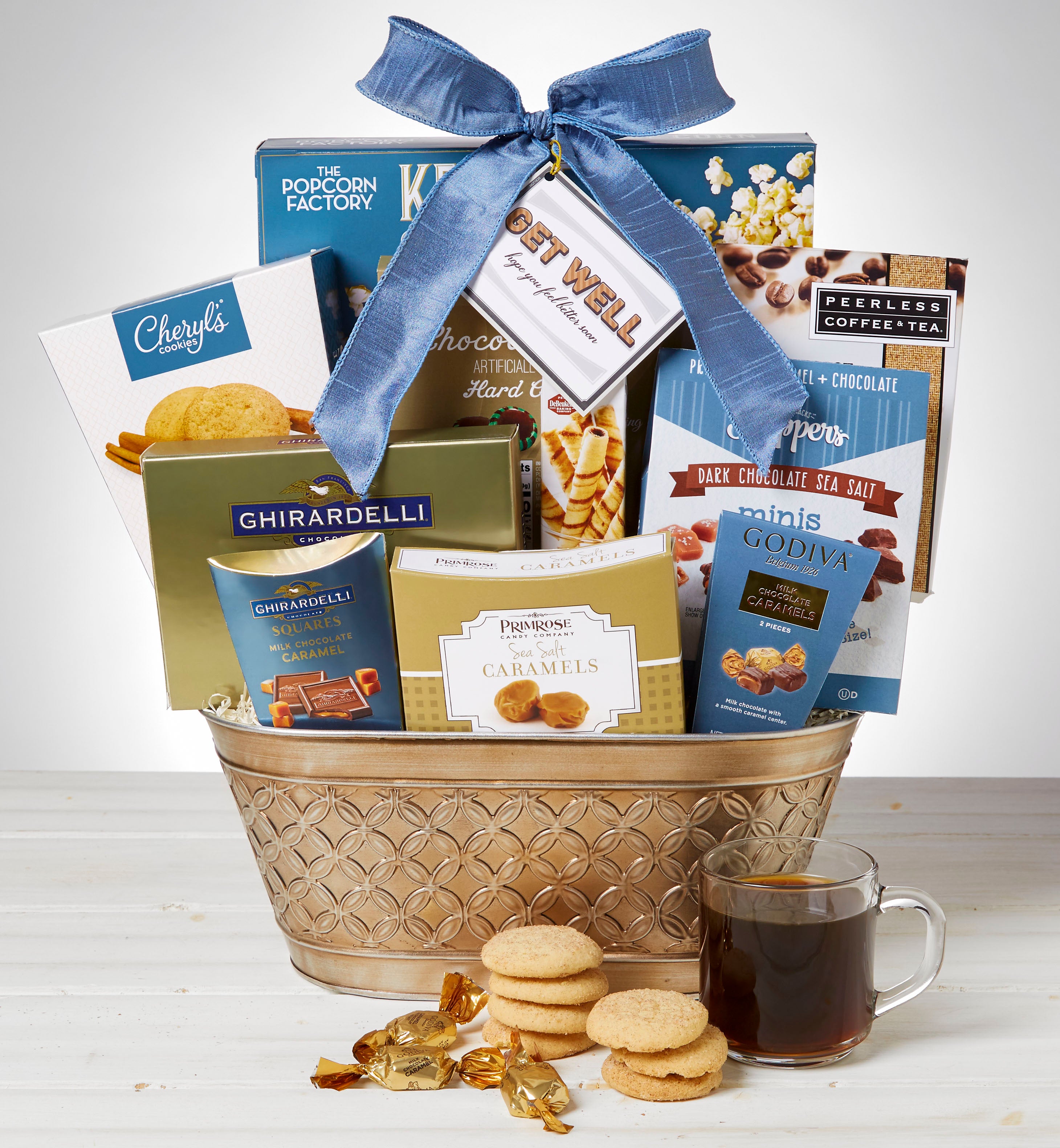 Get Well Soon! Healing Thoughts Gift Basket